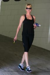 Melanie Griffith - Leaving a Gym in Los Angeles, April 2015