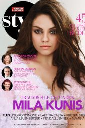 Mila Kunis - Schweizer Illustrierte Style Magazine April 2015 Issue