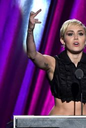 Miley Cyrus - 2015 Rock And Roll Hall Of Fame Induction Ceremony