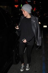 Miley Cyrus Night out Style -West Hollywood, April 2015