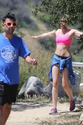 Miley Cyrus - Out For a Hike in Los Angeles, April 2015