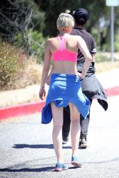 Miley Cyrus - Out For a Hike in Los Angeles, April 2015