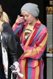 Miley Cyrus - Shopping in Beverly Hills, April 2015