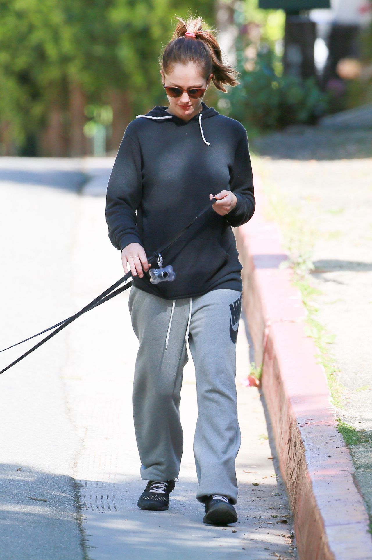Minka Kelly Walking Her Dog - West Hollywood, April 2015 • CelebMafia