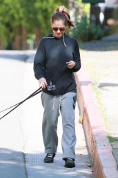Minka Kelly Walking Her Dog - West Hollywood, April 2015