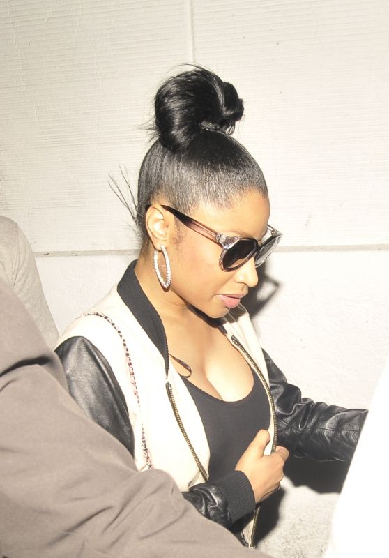 Nicki Minaj - Leaving Playhouse Nightclub in Hollywood, April 2015
