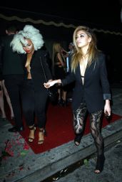 Nicole Scherzinger Night Out Style - Leaving Warwick Nightclub in Hollywood, April 2015