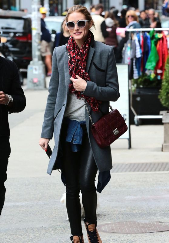 Olivia Palermo Casual Style - Out in Soho, New York, April 2015 ...