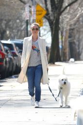 Olivia Wilde Walking Her Dog in New York City, April 2015