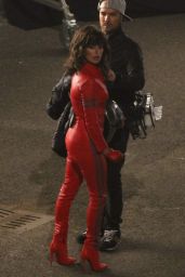 Penelope Cruz - Filming Zoolander2 in Rome, April 2015