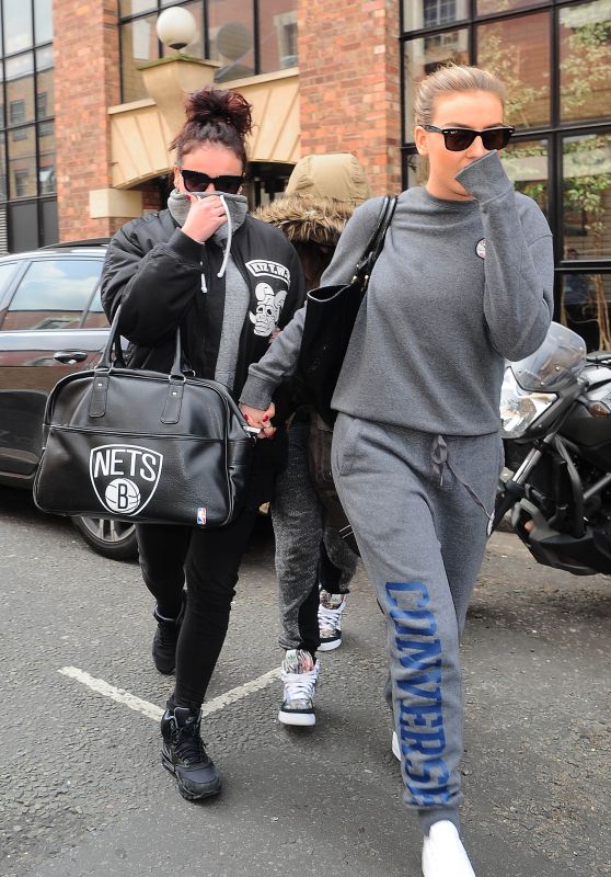 Perrie Edwards - Leaving a Studio in London, April 2015