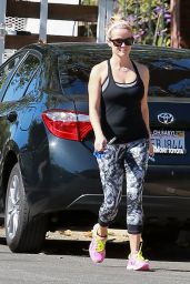 Reese Witherspoon in Leggings - Out in Pacific Palisades, April 2015