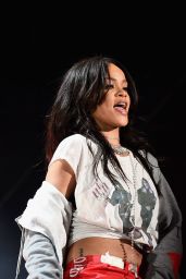 Rihanna Performs at NCAA
