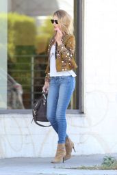 Rosie Huntington-Whiteley in Jeans - Out in Los Angeles, April 2015