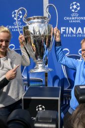Sabine Lisicki - 2015 UEFA Champions League Trophy Tour in Berlin