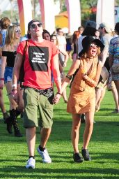 Sarah Hyland – 2015 Coachella Music Festival in Indio – Day 1