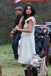 Selena Gomez - On Set of Dubious Battle in Atlanta - March 2015