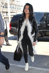 Selena Gomez Style - LAX Airport, April 2015