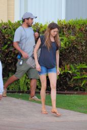 Shailene Woodley in Shorts - On the Set of 