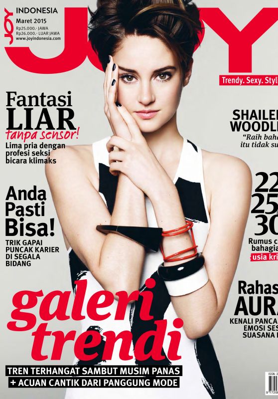 Shailene Woodley - JOY Magazine (Indonesia) March 2015 Issue