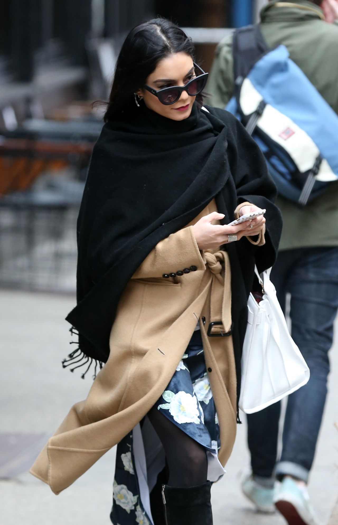 Vanessa Hudgens Casual Style - Out in NYC, April 2015 ...