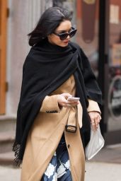 Vanessa Hudgens Casual Style - Out in NYC, April 2015