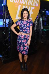 Vanessa Hudgens - Guitar Hero Live launch by Activision at Best Buy Theater in New York - April 2015