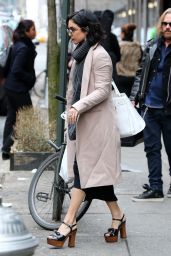 Vanessa Hudgens Style - Leaving Her Hotel in New York City, April 2015