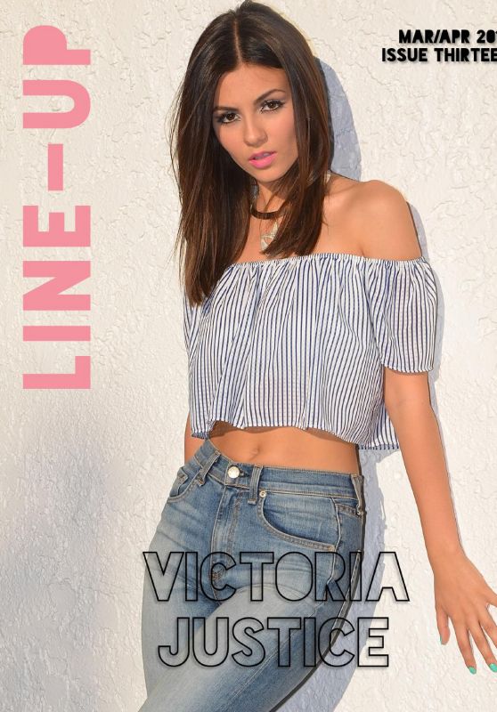 Victoria Justice - Line-Up Magazine Issue #13 March/April 2015 Issue