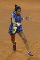 Zarina Diyas - 2015 Porsche Tennis Grand Prix in Stuttgart – Day 3