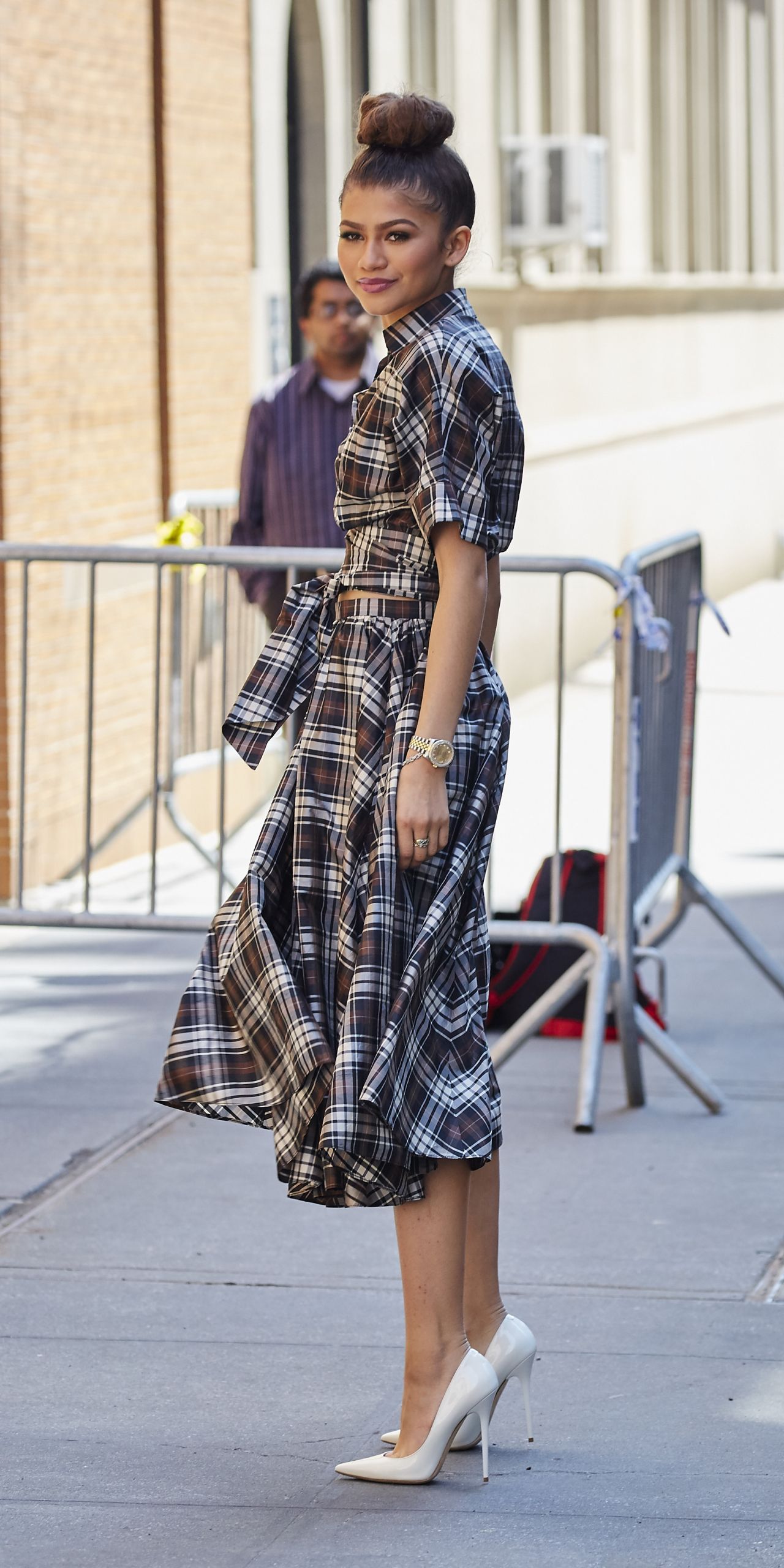 Zendaya at 'The View' in New York City, April 2015 • CelebMafia