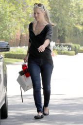 Ali Larter Booty in Jeans - Out in Brentwood, May 2015