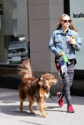 Amanda Seyfried - Out With Finn in NYC, April 2015