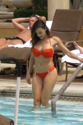Ana Cheri Hot in Bikini - at the Pool in Las Vegas, May 2015