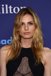 Andrea Pejic - VIP Red Carpet Suite at the 26th Annual GLAAD Media Awards in New York