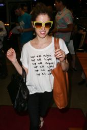 Anna Kendrick at LAX Airport, May 2015