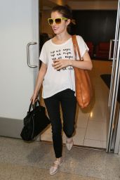 Anna Kendrick at LAX Airport, May 2015