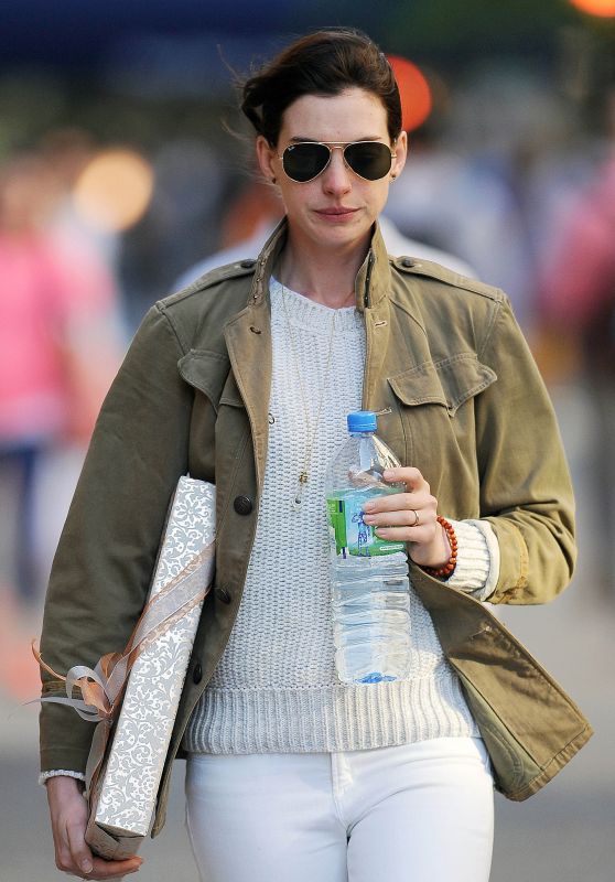 Anne Hathaway - Out in New York City, May 2015