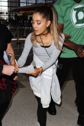 Ariana Grande - LAX Airport, May 2015