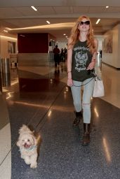 Bella Thorne at LAX Airport, May 2015
