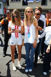 Cara and Poppy Delevingne at 2015 Monaco Grand Prix, May 2015