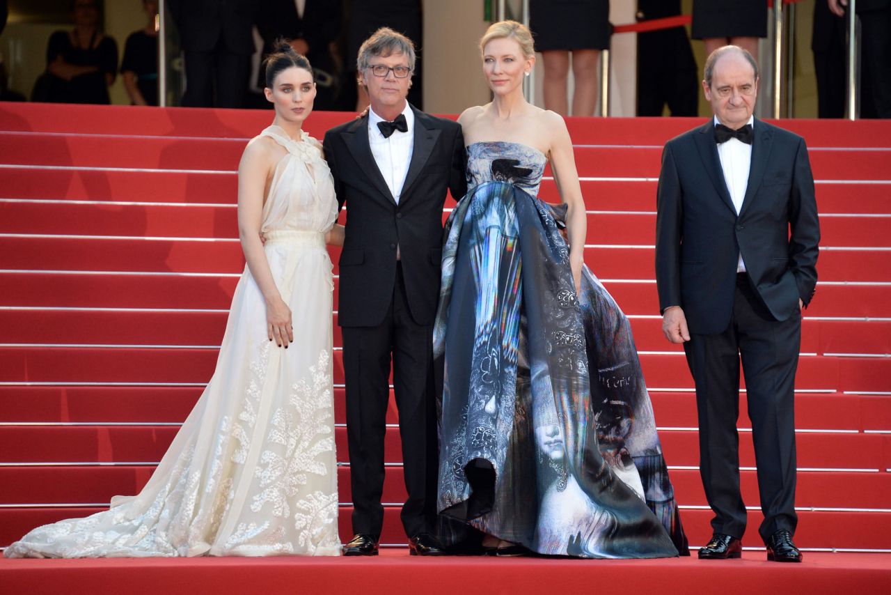 Cate Blanchett and Rooney Mara - Carol Premiere - 68th Cannes Film ...