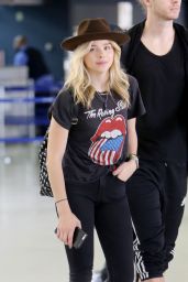 Chloe Moretz Street Style - Heading to the LAX Airport, May 2015