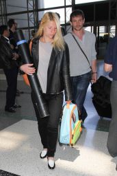 Claire Danes at LAX Airport, May 2015
