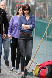 Dakota Johnson - On The Set of 