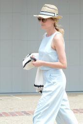 Diane Kruger - Arrives to Joel Silvers Memorial Day Party in Los Angeles, May 2015