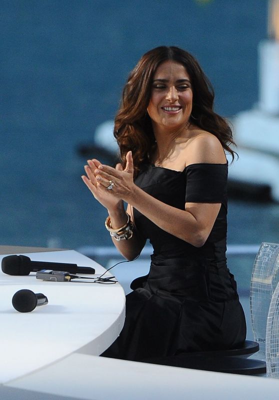Diane Kruger & Salma Hayek - Canal Plus TV Station in Cannes, May 2015