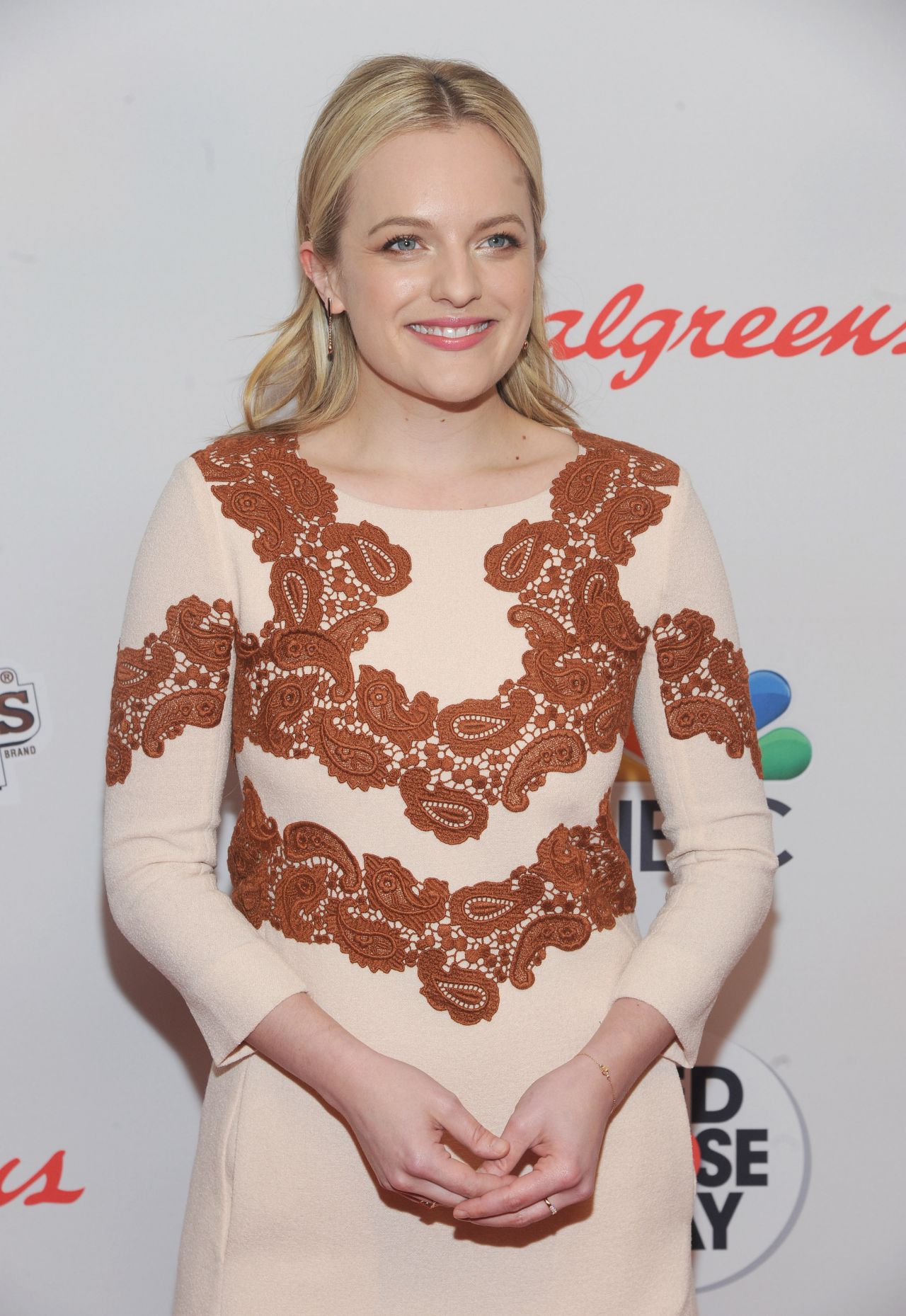 Elisabeth Moss - Red Nose Day Charity Event in NYC, May 2015.