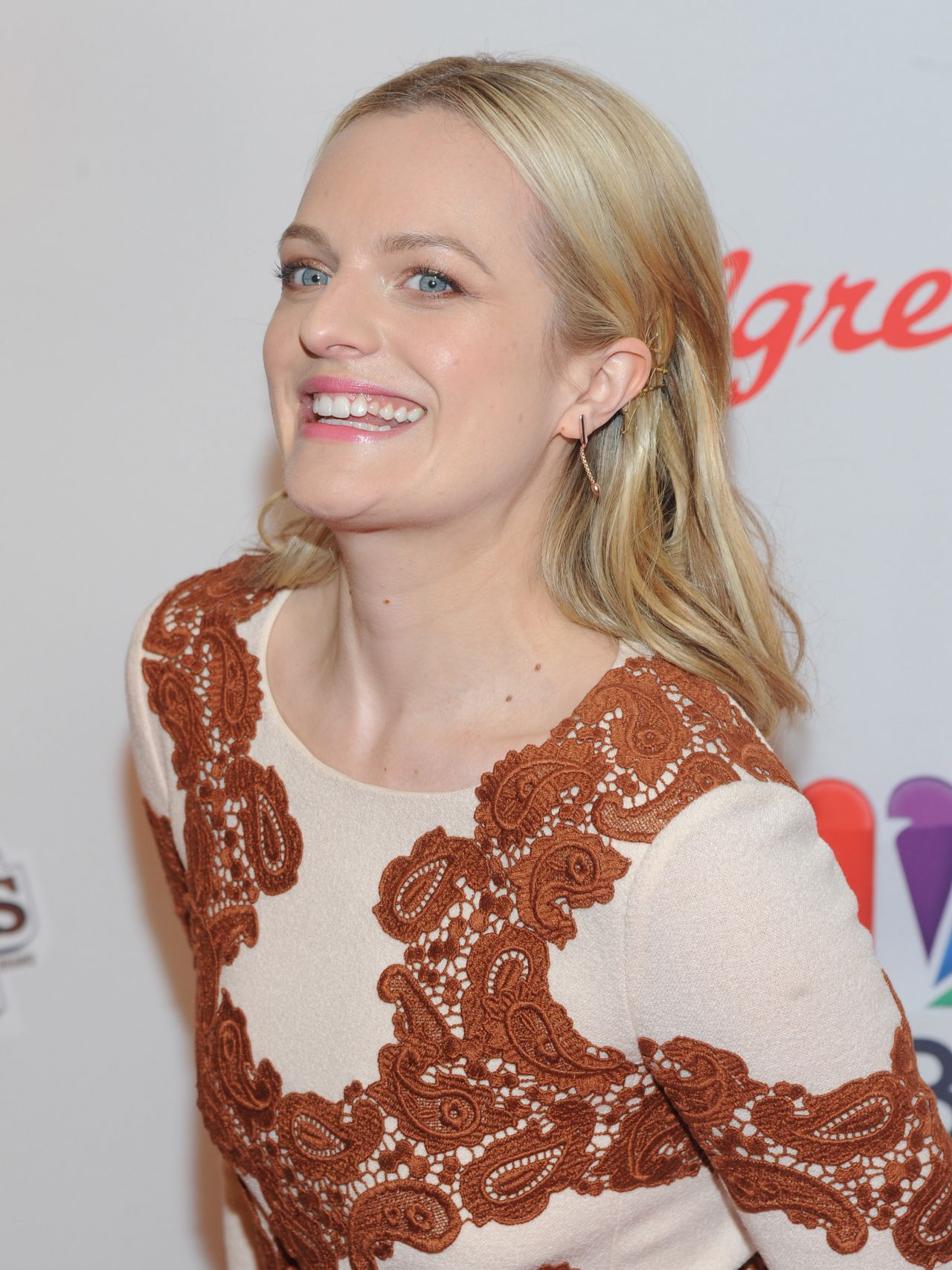 Elisabeth Moss - Red Nose Day Charity Event in NYC, May 2015.