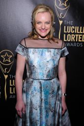 Elizabeth Moss - 2015 Lucille Lortel Awards in New York City